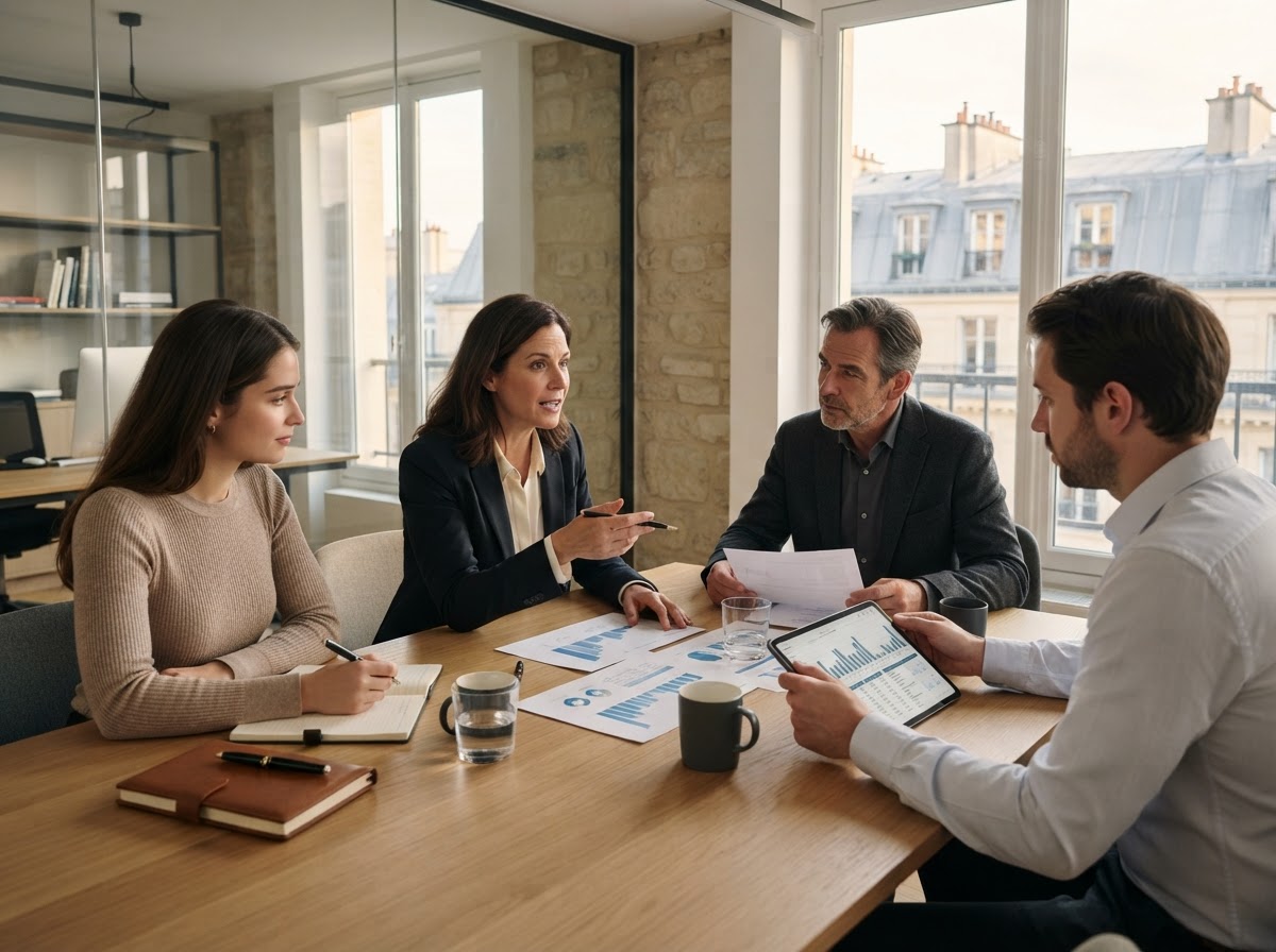 Étoile Financière - équipe technique travaillant sur les modèles d'analyse prédictive